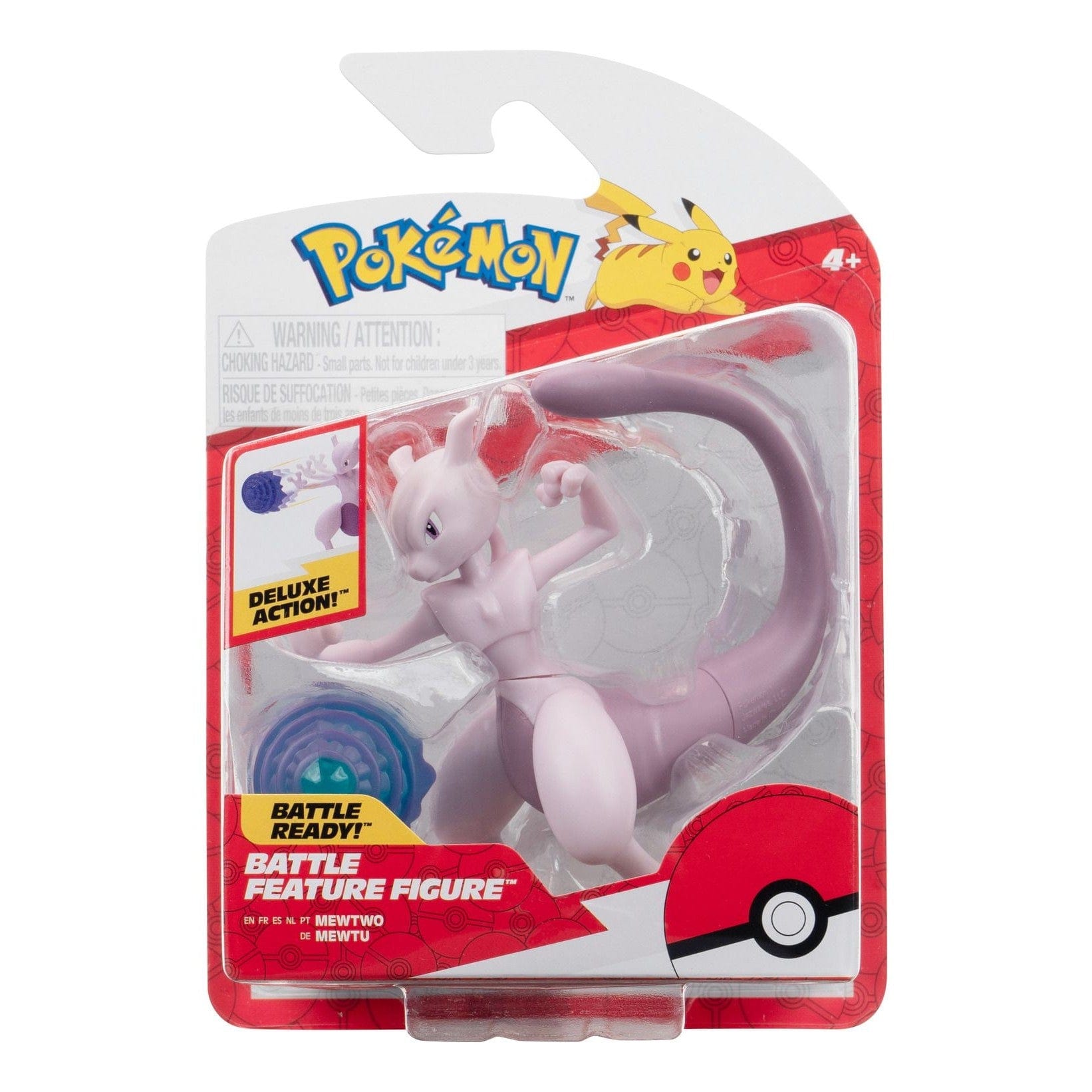 * Pokemon - Battle Feature Figure Mewtwo 191726497868