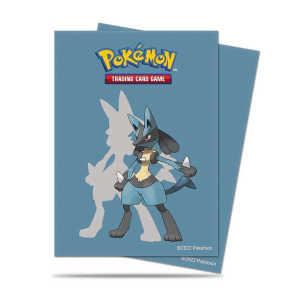 Pokemon Lucario Deck Protector Sleeves 65ct 74427158569