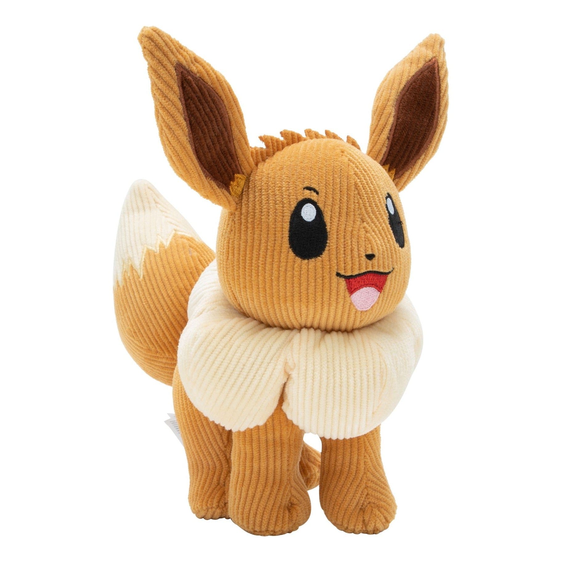 Pokemon Select 8in Corduroy Plush Eevee 191726483359