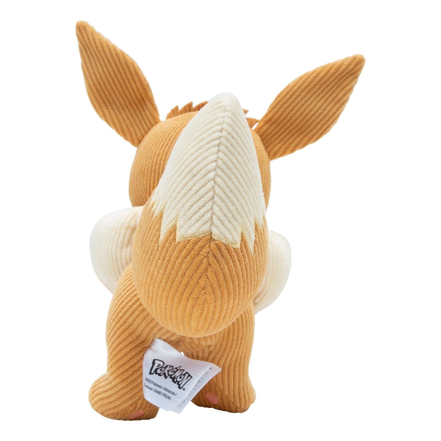 Pokemon Select 8in Corduroy Plush Eevee 191726483359