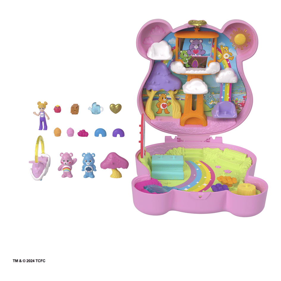 * Polly Pocket Care Bears Compact