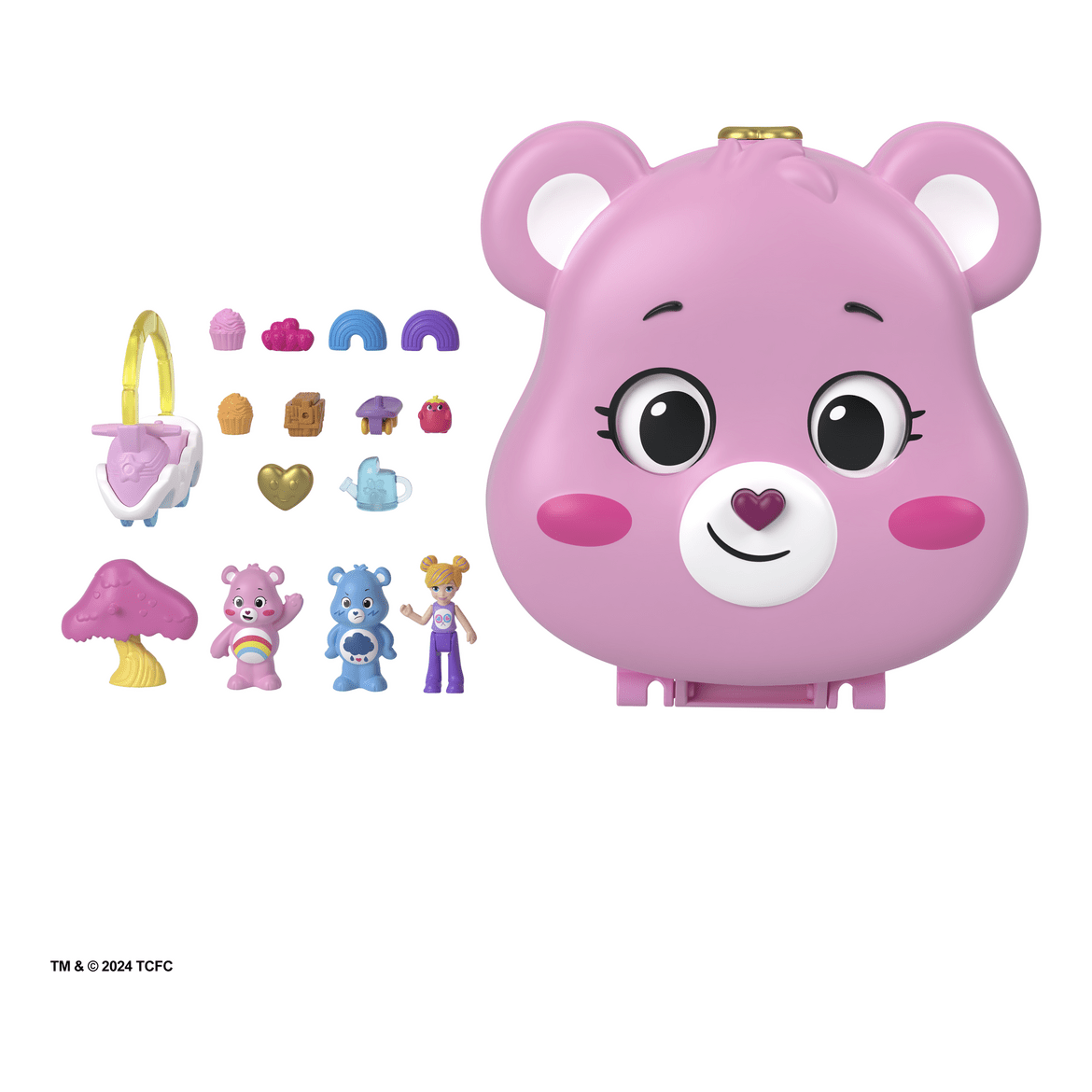 * Polly Pocket Care Bears Compact