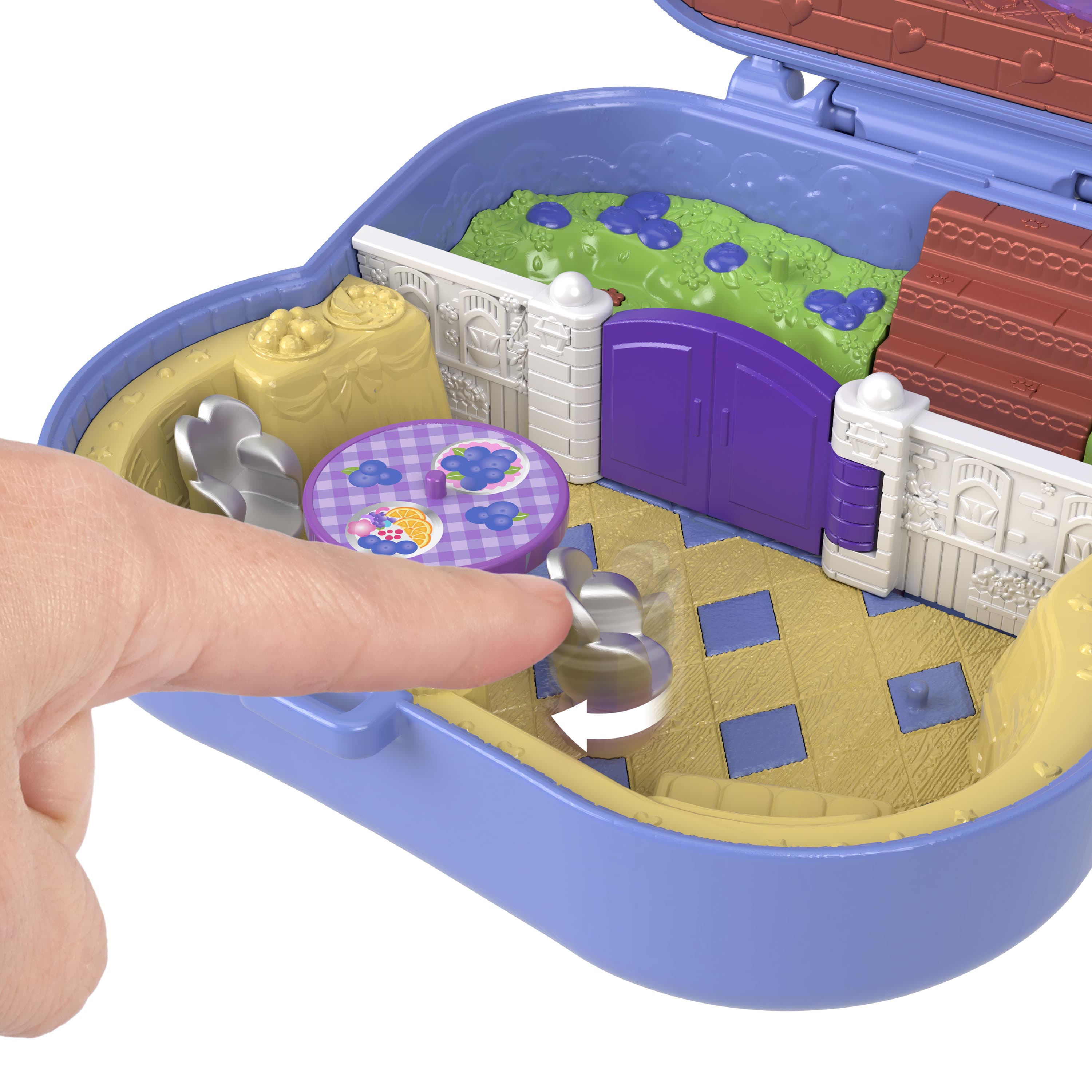* Polly Pocket Core Compact: Bluebeary Besties