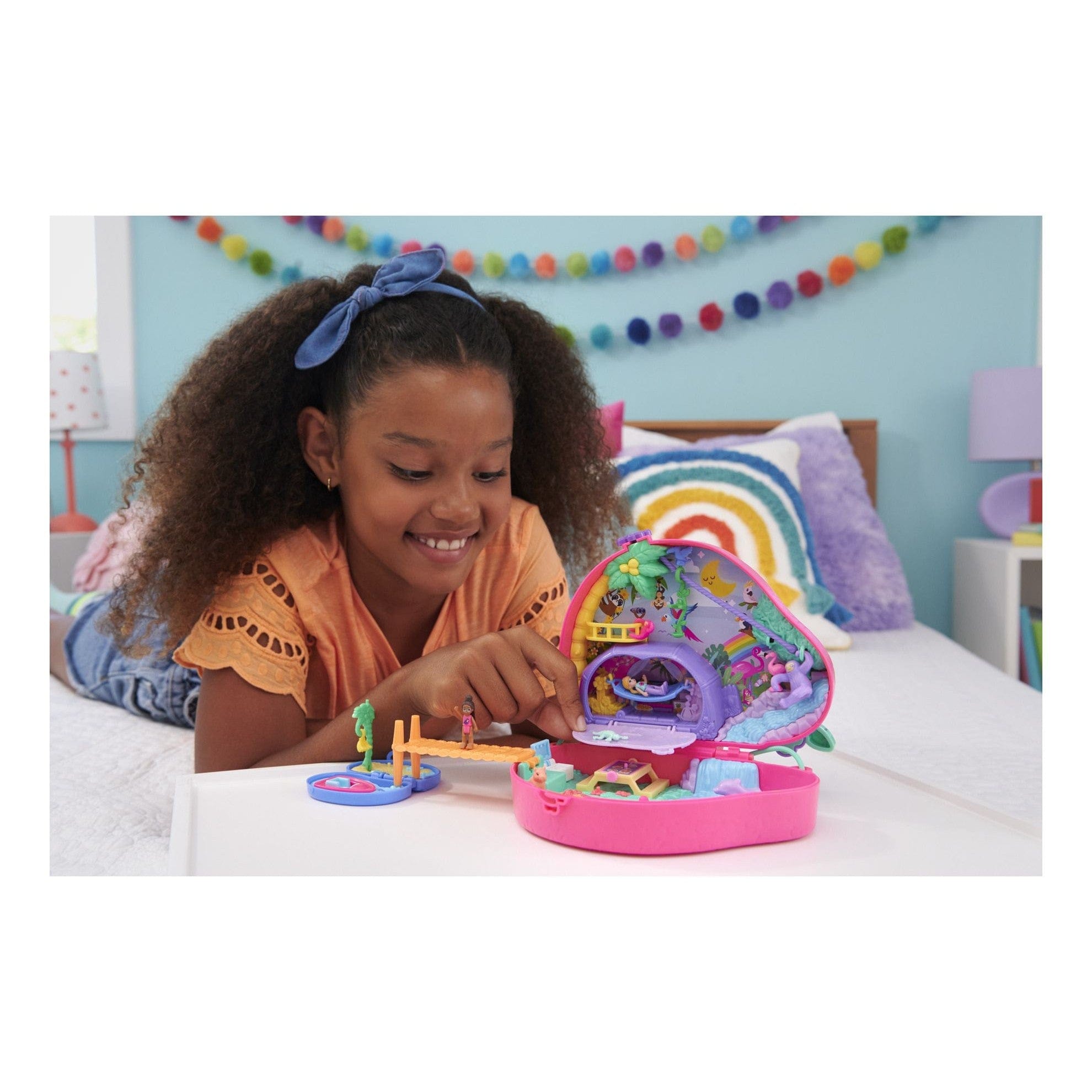 Polly Pocket Sloth Purse 194735173709