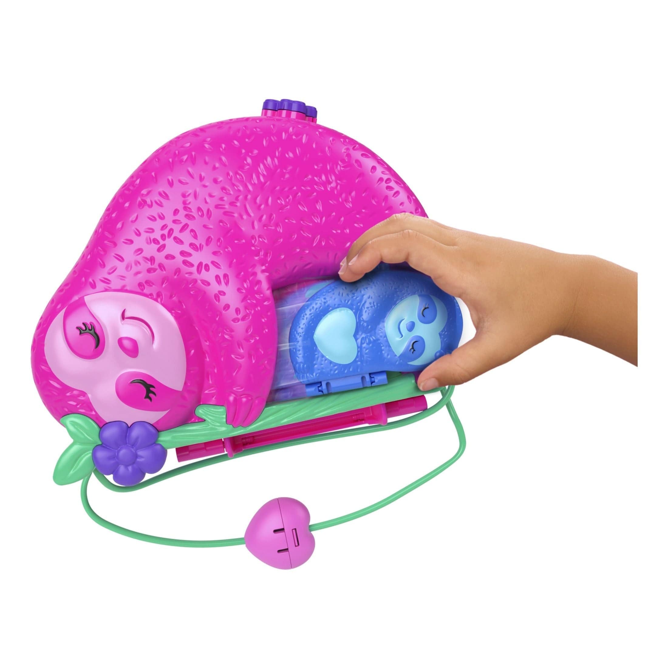 Polly Pocket Sloth Purse 194735173709