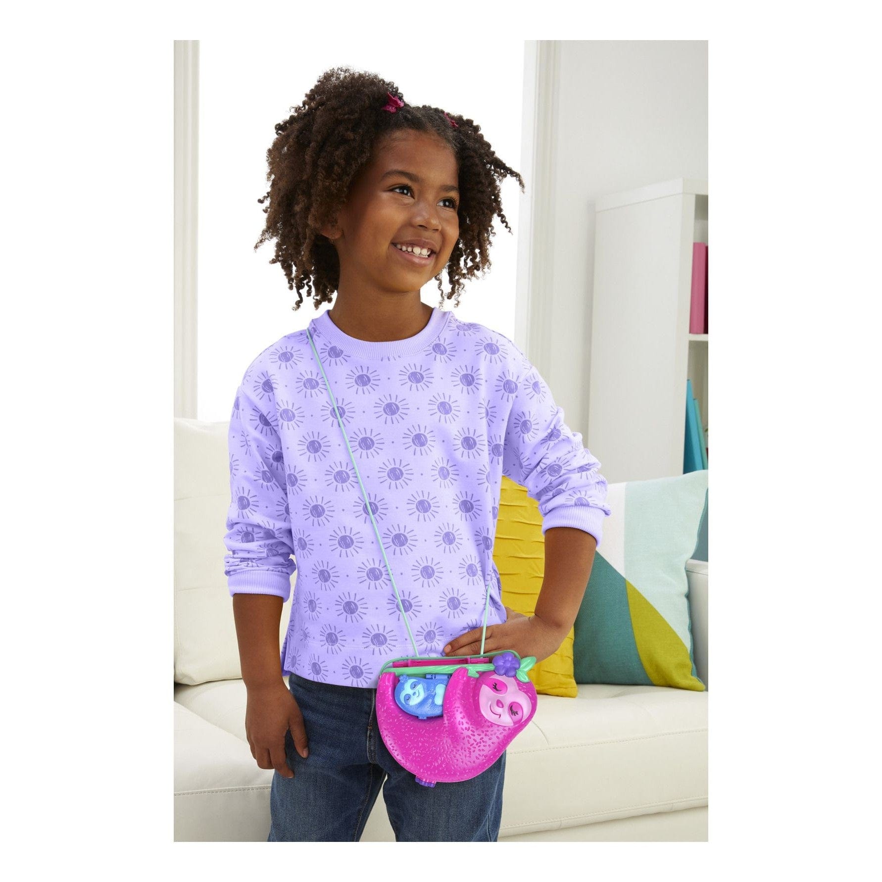 Polly Pocket Sloth Purse 194735173709