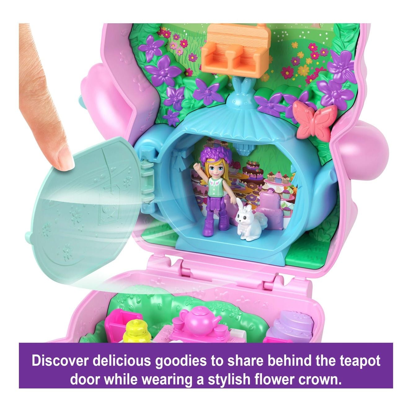 * Polly Pocket - Tea Party Bunny Compact 194735274918
