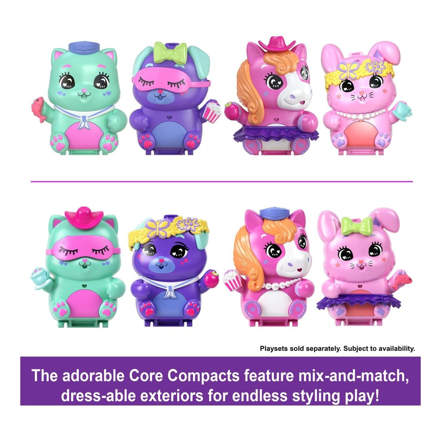 * Polly Pocket - Tea Party Bunny Compact 194735274918