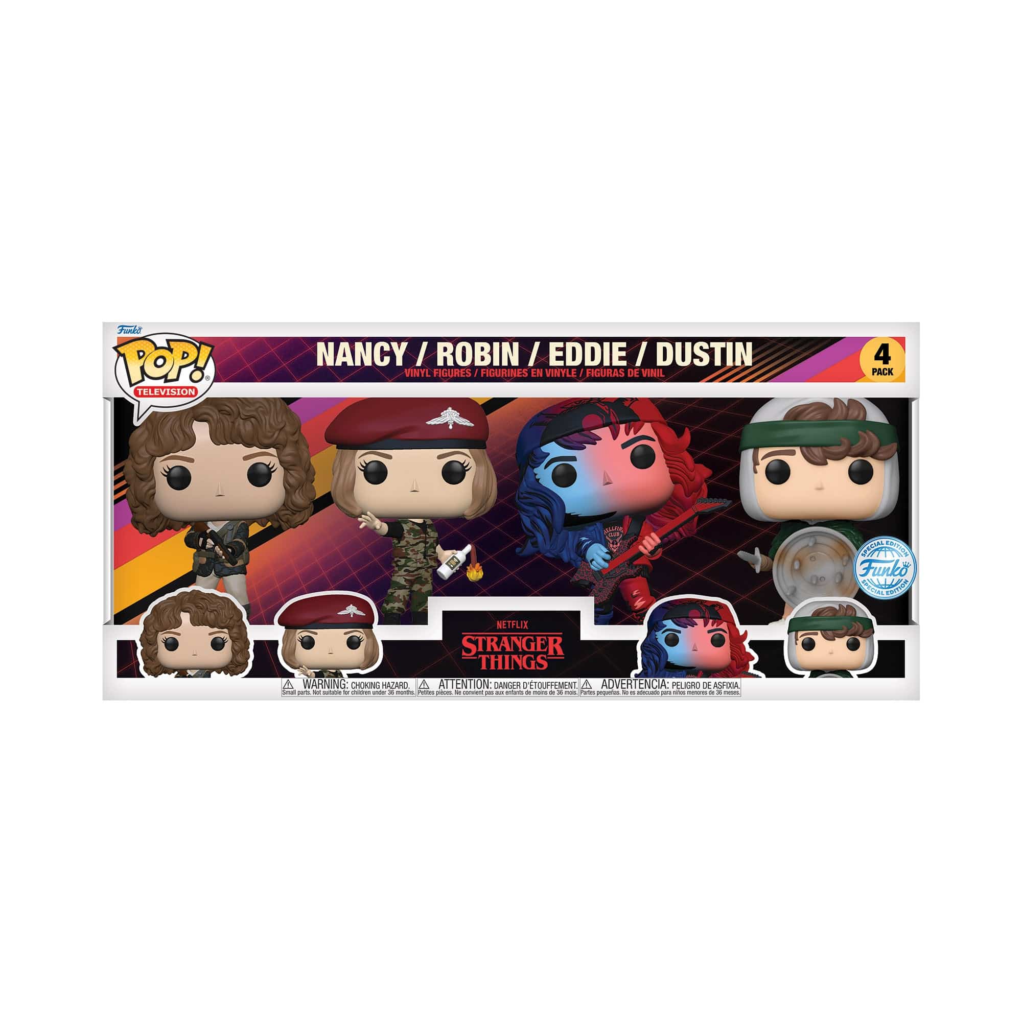 Pop! 4-Pack - Stranger Things S4 889698772143