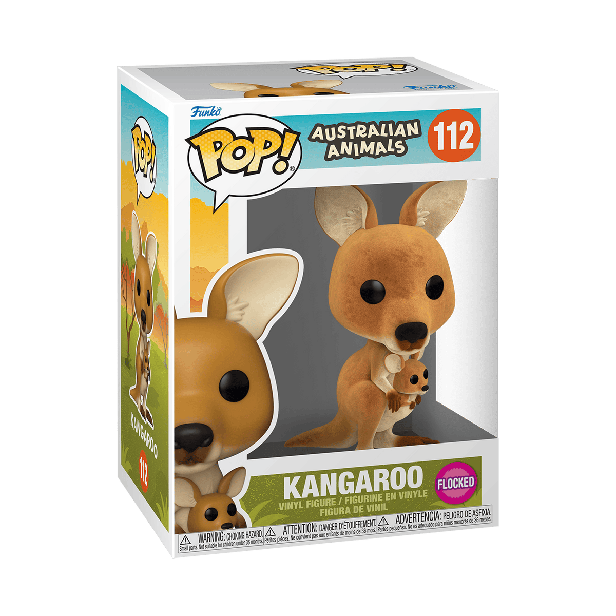Pop! Vinyl - Animals - Kangaroo (Flocked)