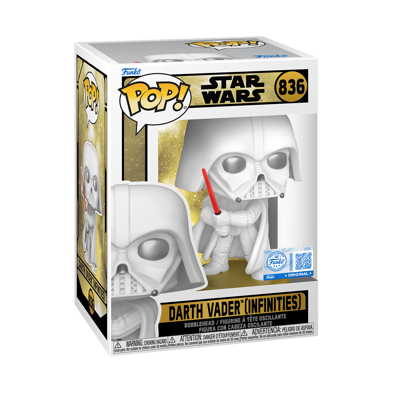 Pop! Vinyl - Star Wars - Darth Vader (White)