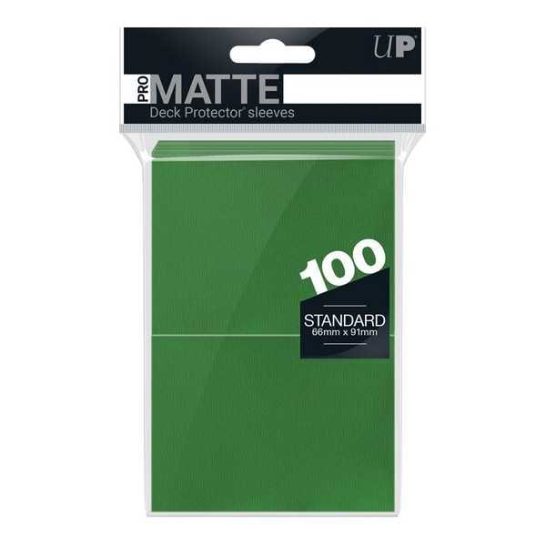PRO-Matte Standard Sleeves: Green (100) 74427845179