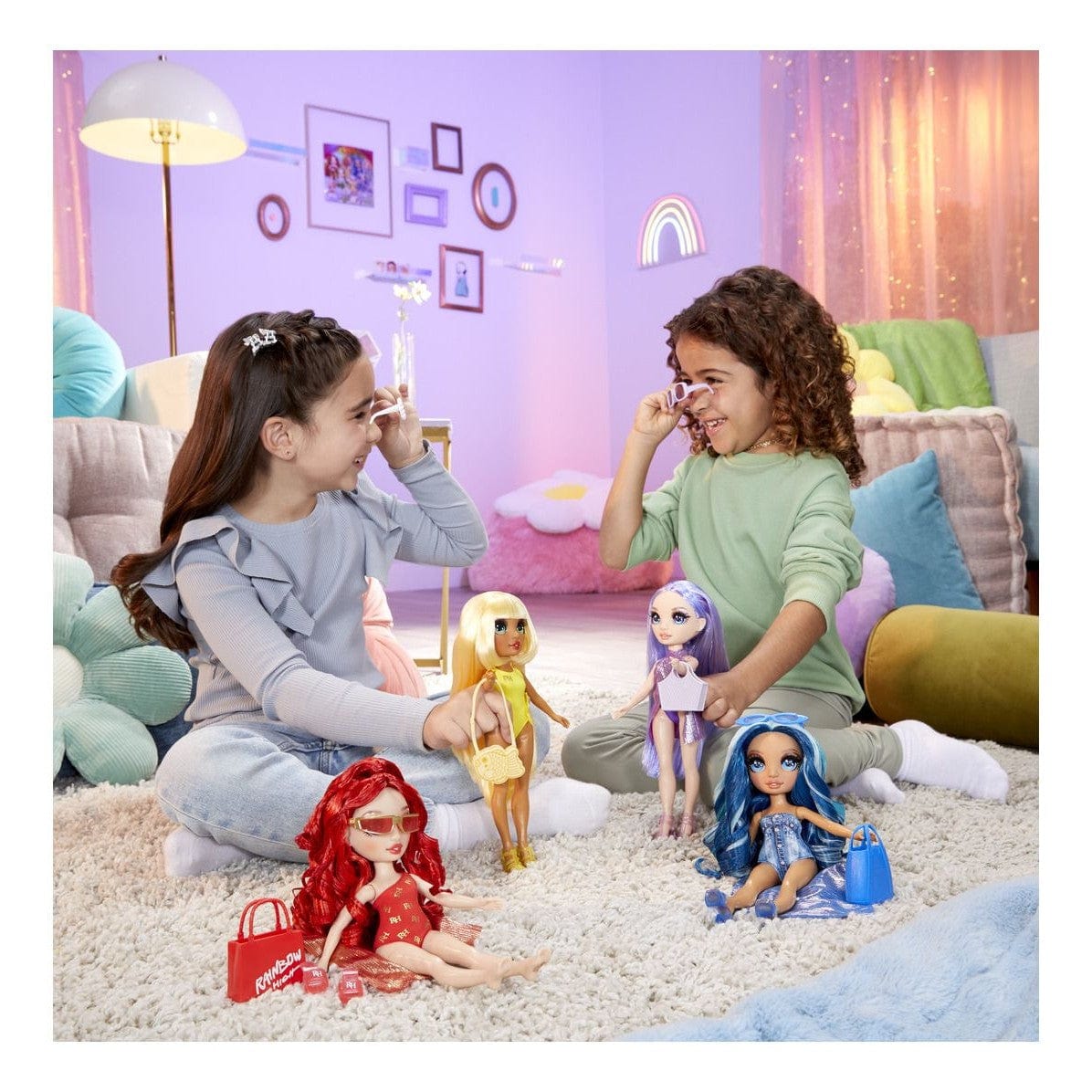 Rainbow High Swim & Style Fashion Doll -Violet 035051507314