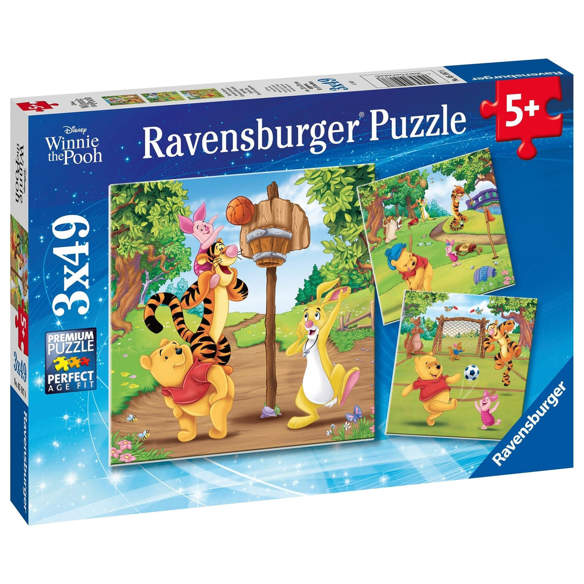 Ravensburger Winnie The Pooh 3x49pc Jigsaw Puzzles Set 4005556051878