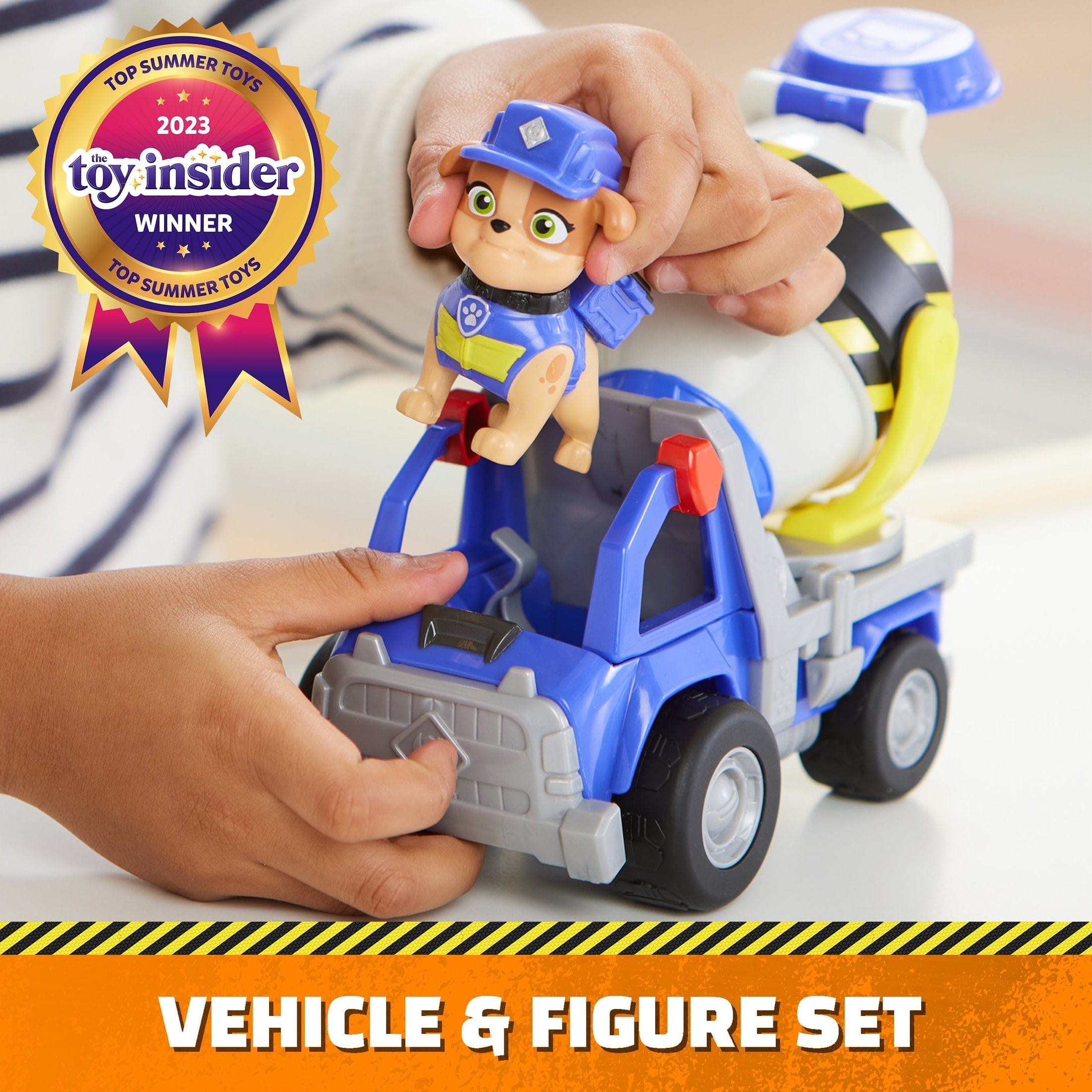 Rubble & Crew – Mix's Mixing Truck Playset 778988456958