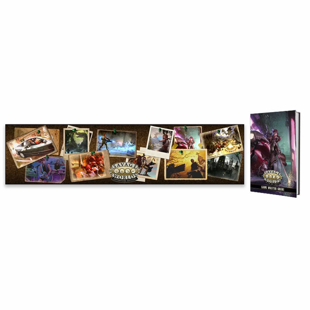 Savage Worlds Game Master Screen and Mini-Settings RPG 9781950082032
