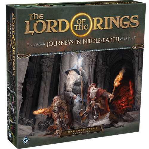 Shadowed Paths: The Lord of the Rings: Journeys in Middle-Earth Board Game Expansion 841333110338