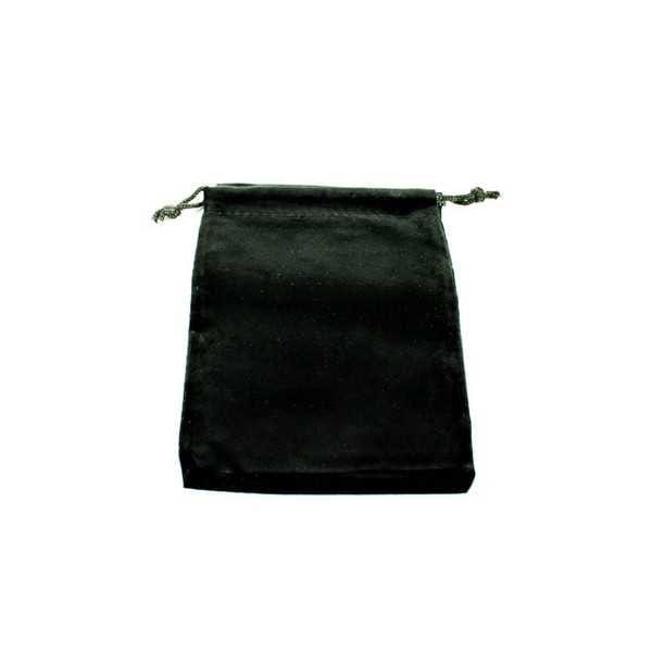 Small Suede Dice Bags Black (Pack of 25) 601982000608