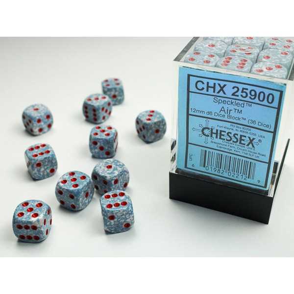 Speckled D6 Set of 36 : Air 601982022129