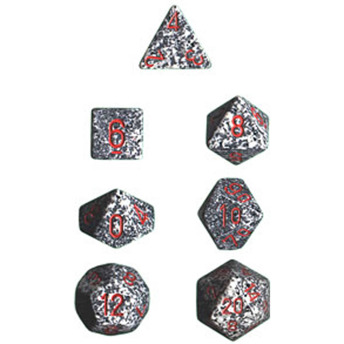 Speckled Poly 7 Set: Granite 601982021085