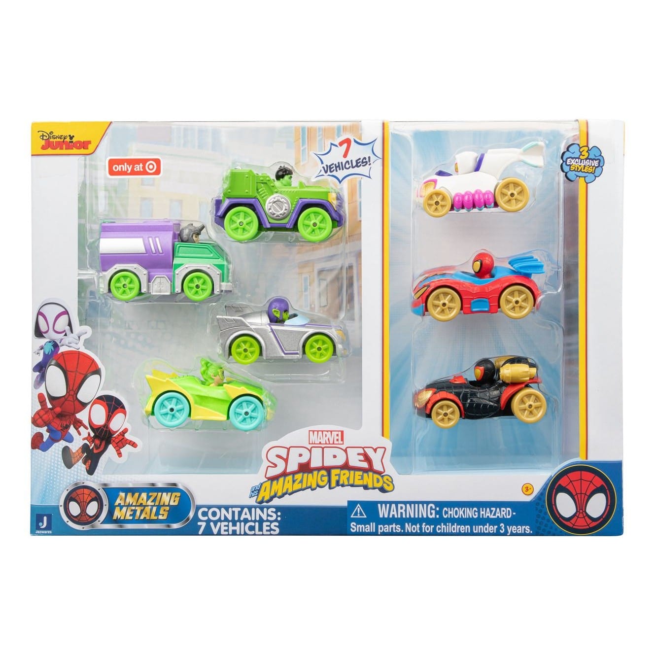 * Spidey - Amazing Metals Diecast Vehicle Multipk