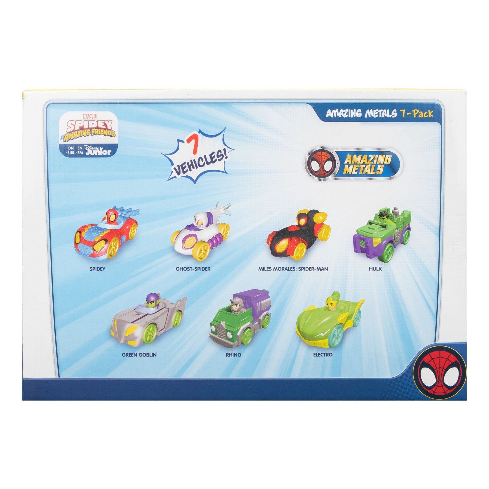 * Spidey - Amazing Metals Diecast Vehicle Multipk