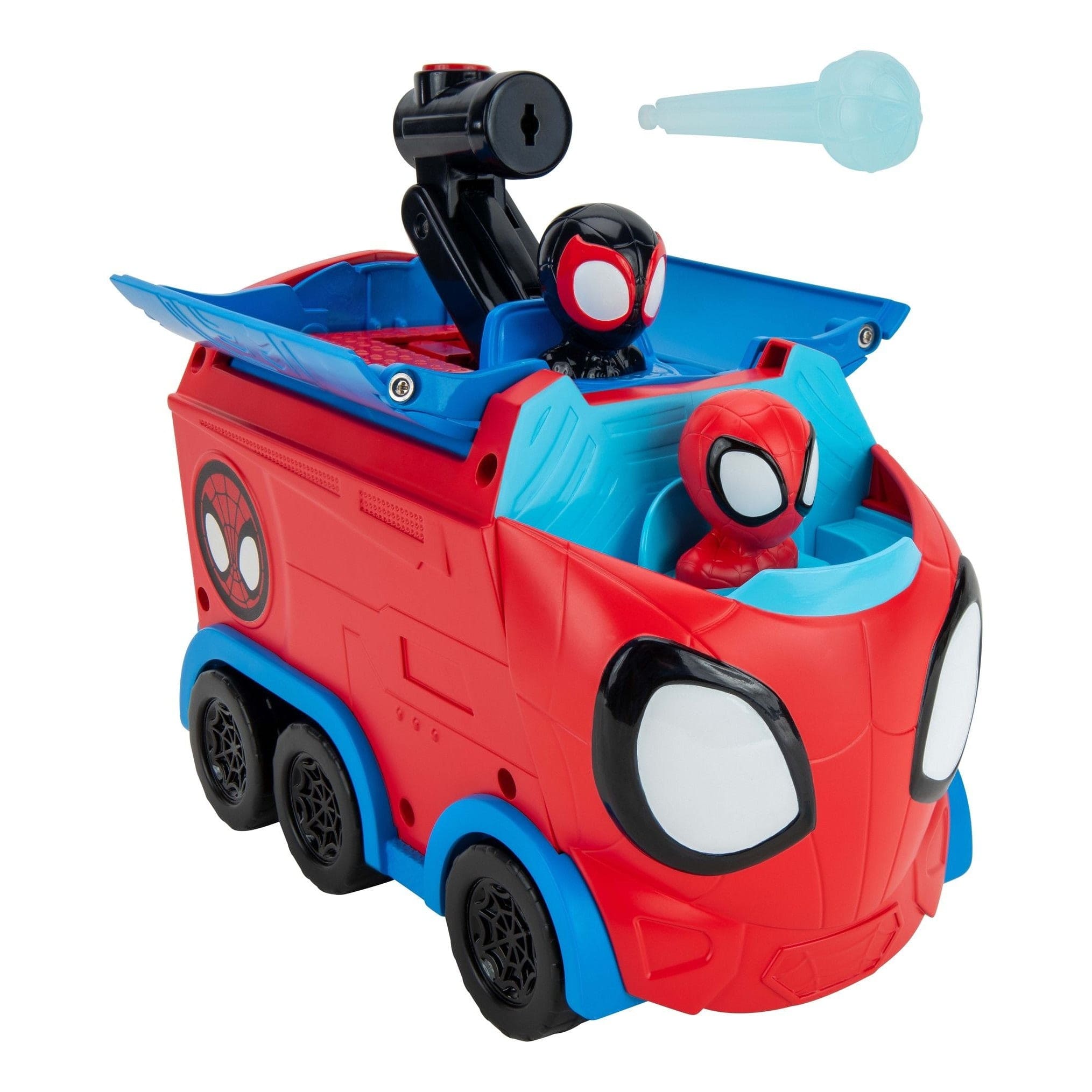 Spidey - Web Spinning Hauler Dlx Feat Vehicle 191726429012