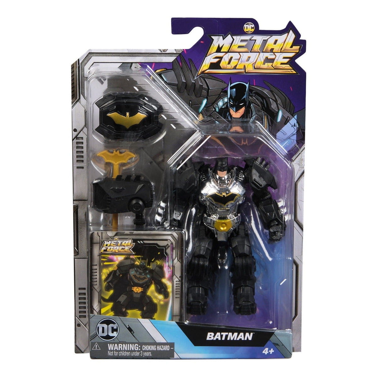 Spin Master DC Universe 4.3in Batman Figure Collectible Toy 681147045835