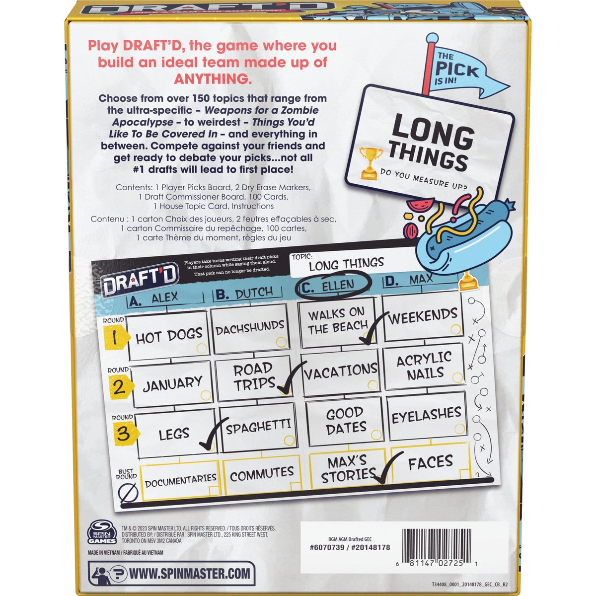 Spin Master Draft'd Creative Writing Kit 681147027251