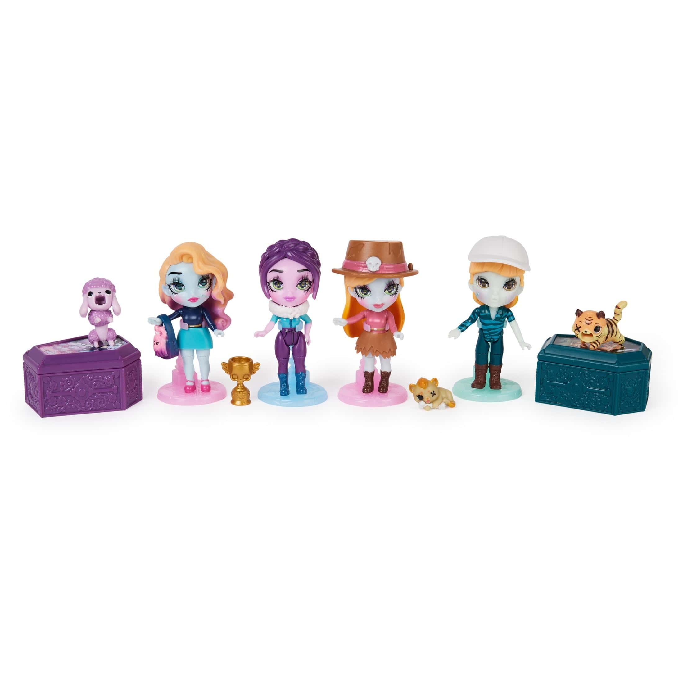 Spin Master Zombaes 2 Pack Doll Set Rest in Show Collectible Dolls 778988432396