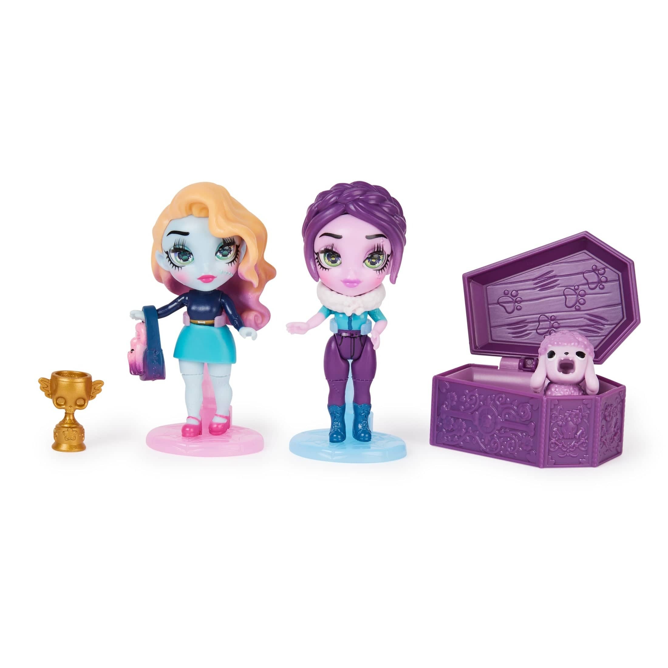 Spin Master Zombaes 2 Pack Doll Set Rest in Show Collectible Dolls 778988432396