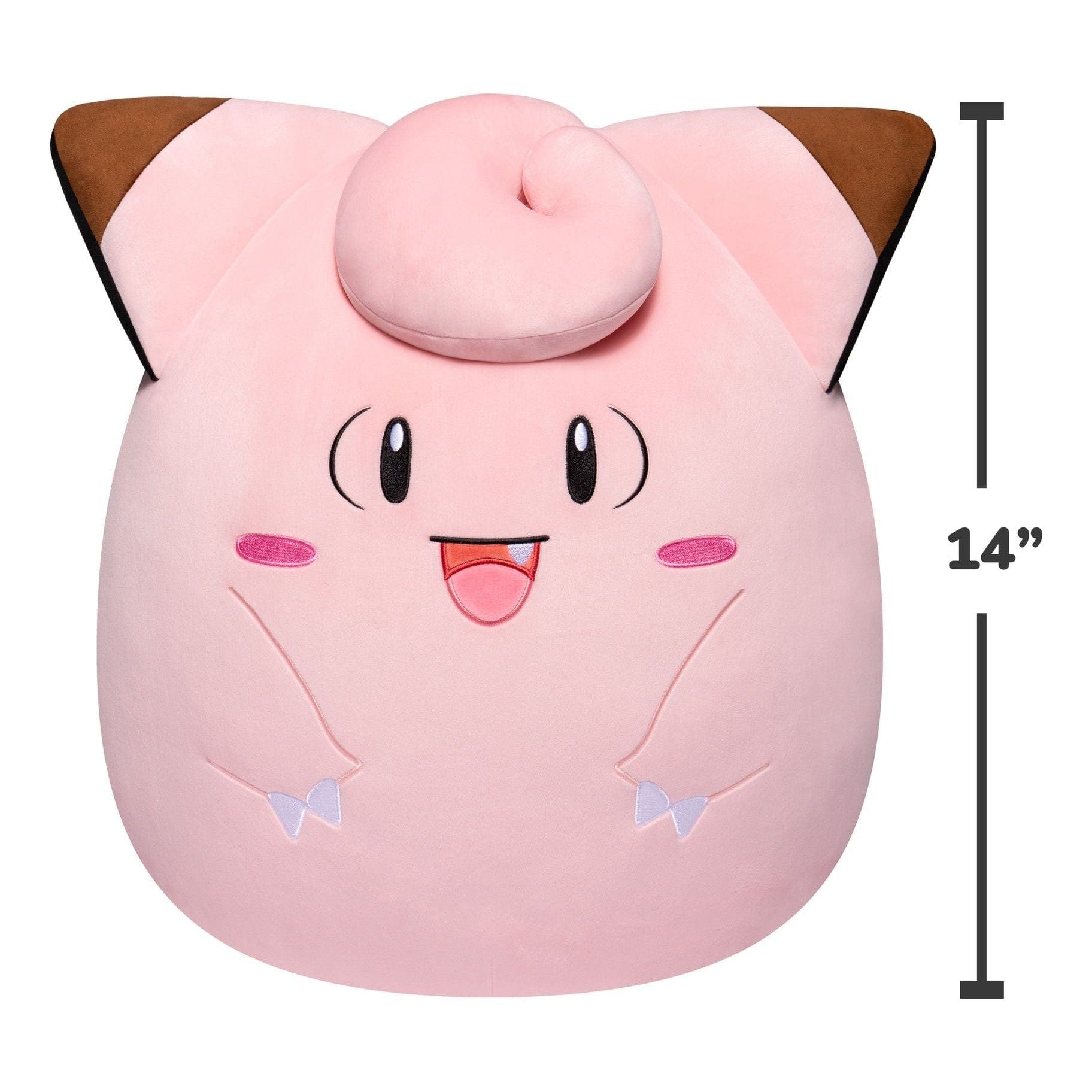 Squishmallows Pokemon 14in - Clefairy 0196566411227