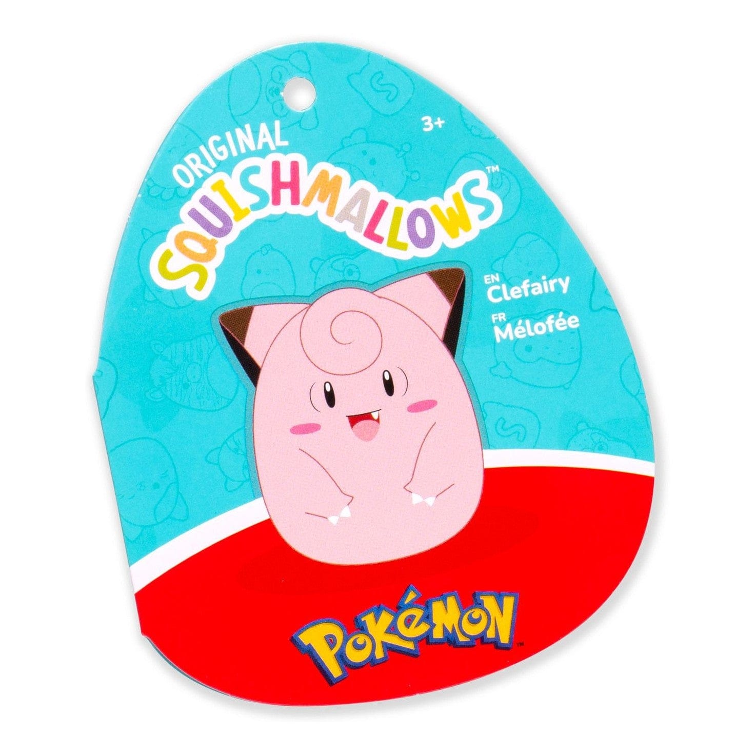 Squishmallows Pokemon 14in - Clefairy 0196566411227