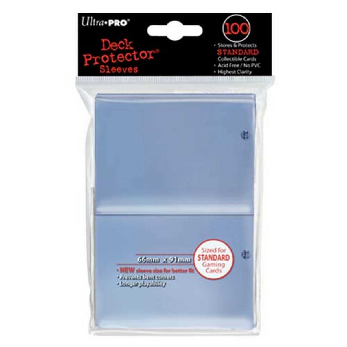 Standard Clear Sleeve DP 100 ct (single unit) 74427826895
