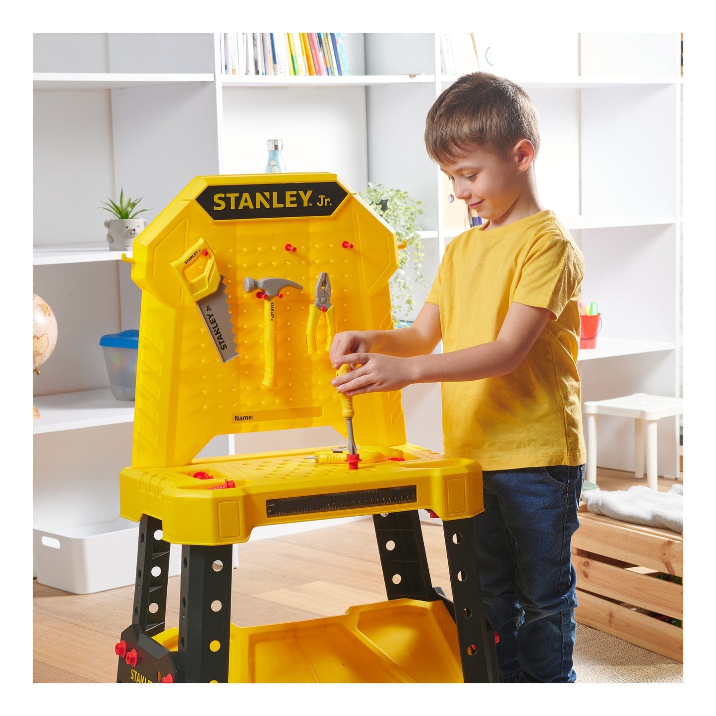 Stanley Jr. Pretend Play WorkbenchDrill & Toolset