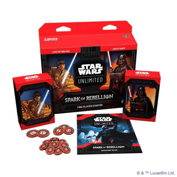 Star Wars: Unlimited Spark of Rebellion Two-Player Starter 841333122188