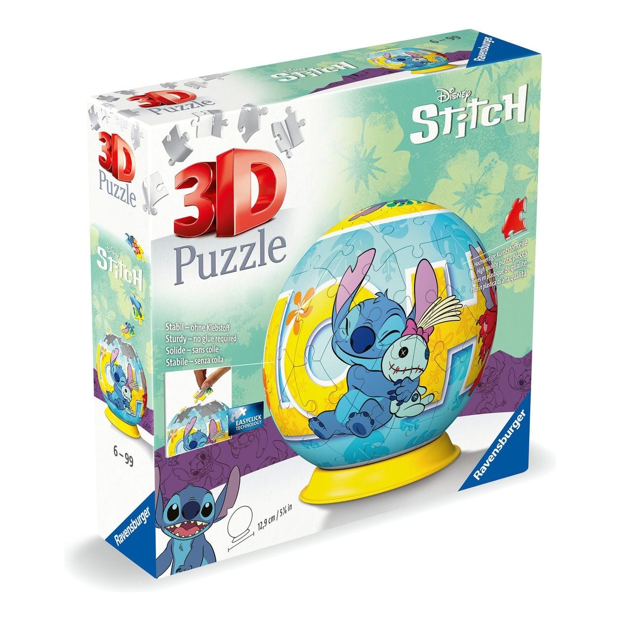 * Stitch 3D Puzzle Ball 72pc