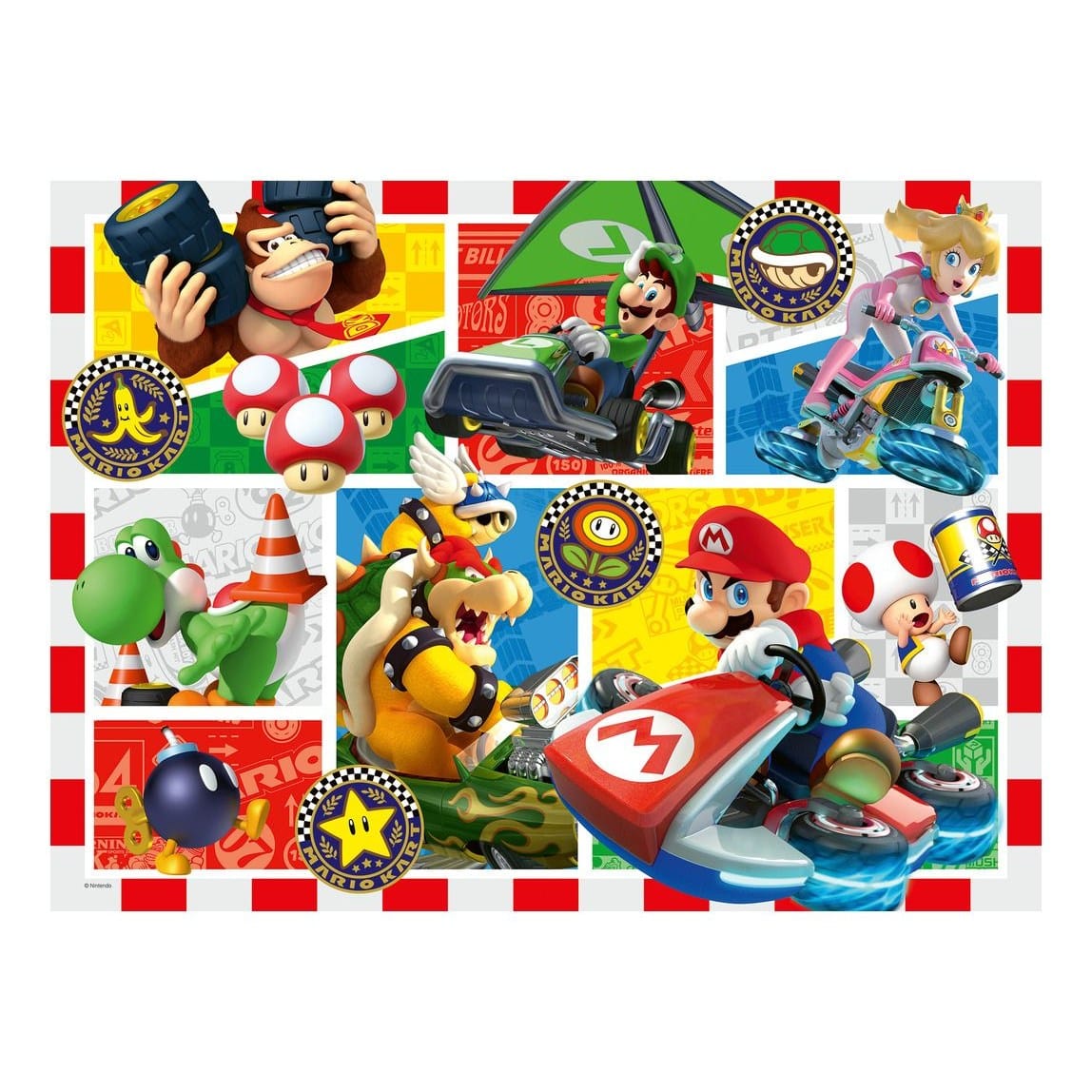 * Super Mario Mario Kart 150pc XXL