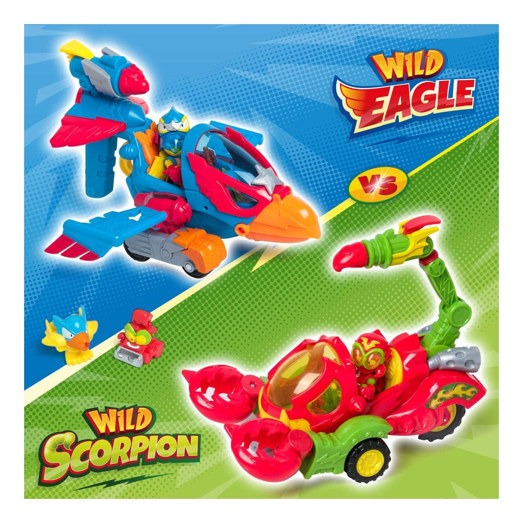 SuperThings - Wild Vehicles Eagle Jet 8431618026397