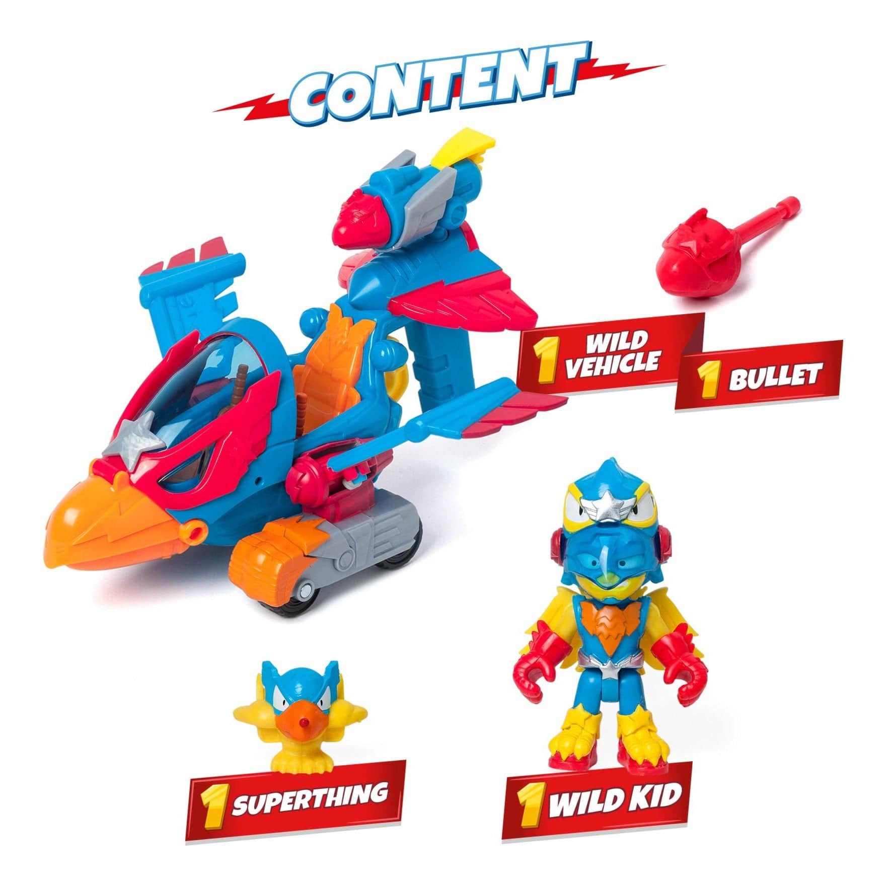 SuperThings - Wild Vehicles Eagle Jet 8431618026397
