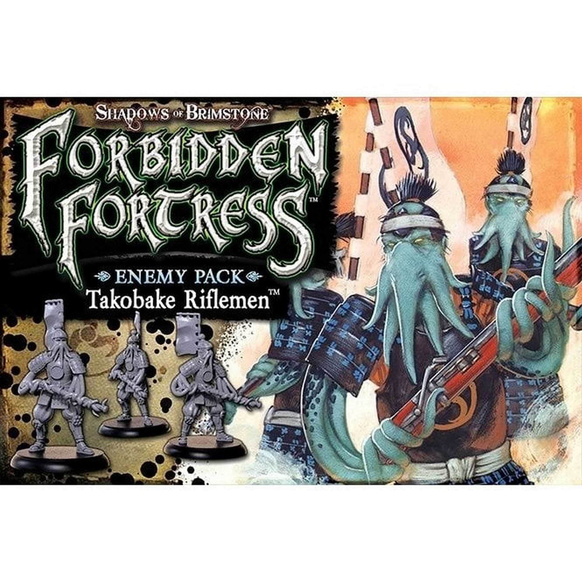 Takobake Riflemen Enemy Pack: Shadows of Brimstone Exp 9781941816561