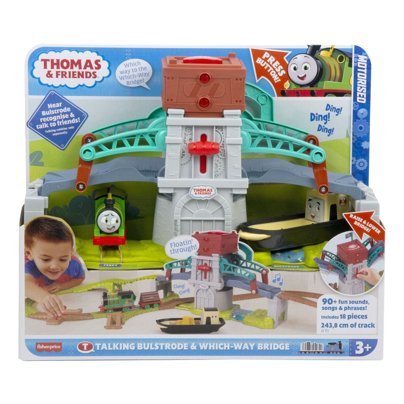Thomas & Friends Talking Bulstrode & Drawbridge 0194735254620