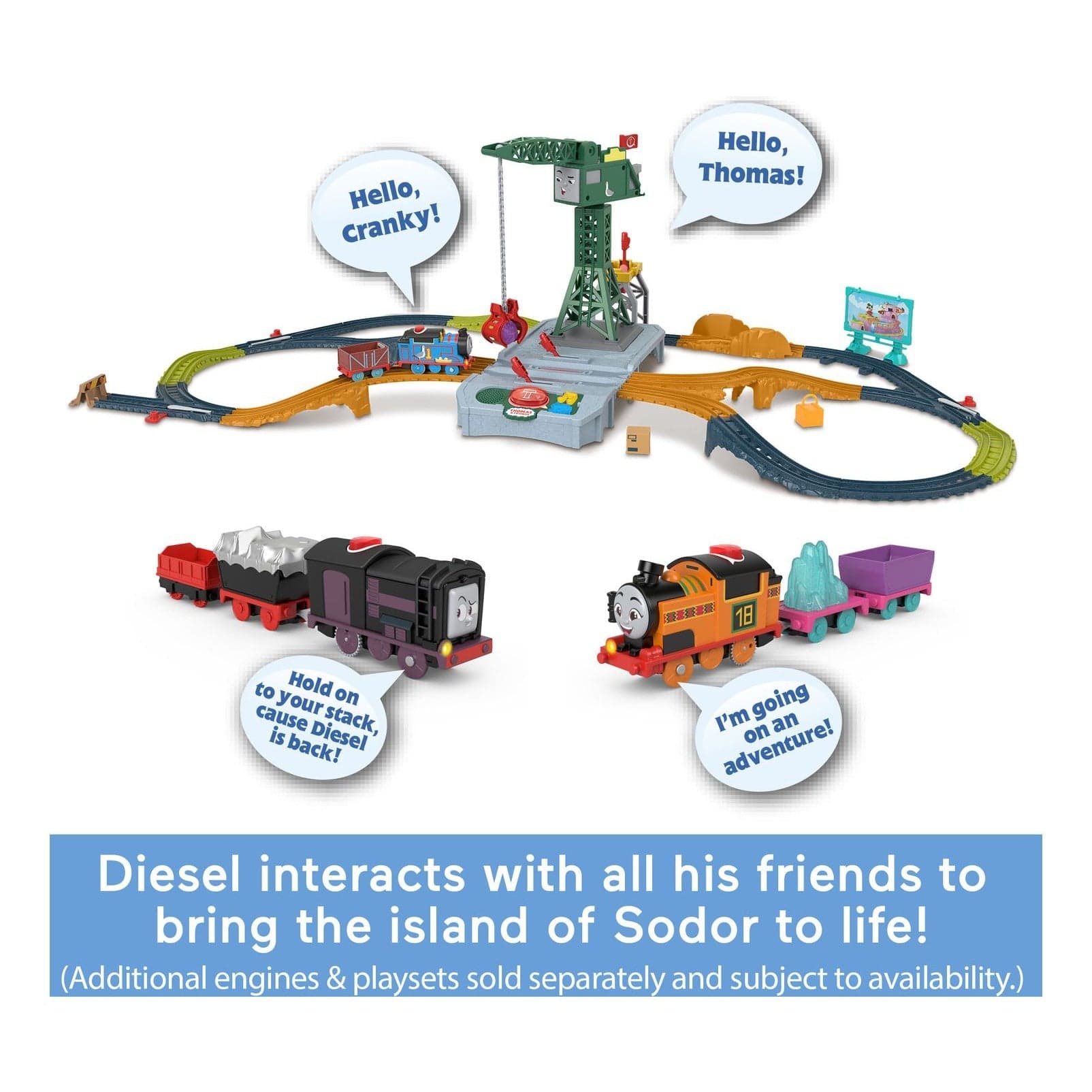 Thomas & Friends Talking Diesel 194735254569