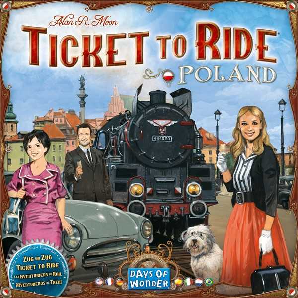 Ticket To Ride Poland: Map Collection 824968201305