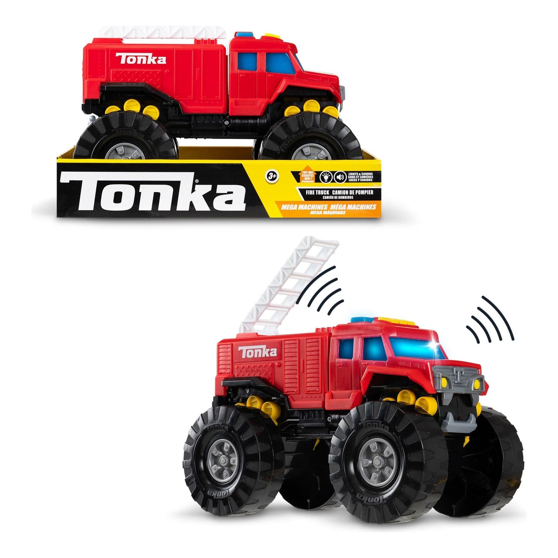 Tonka - Mega Machines Fire Truck 885561062472