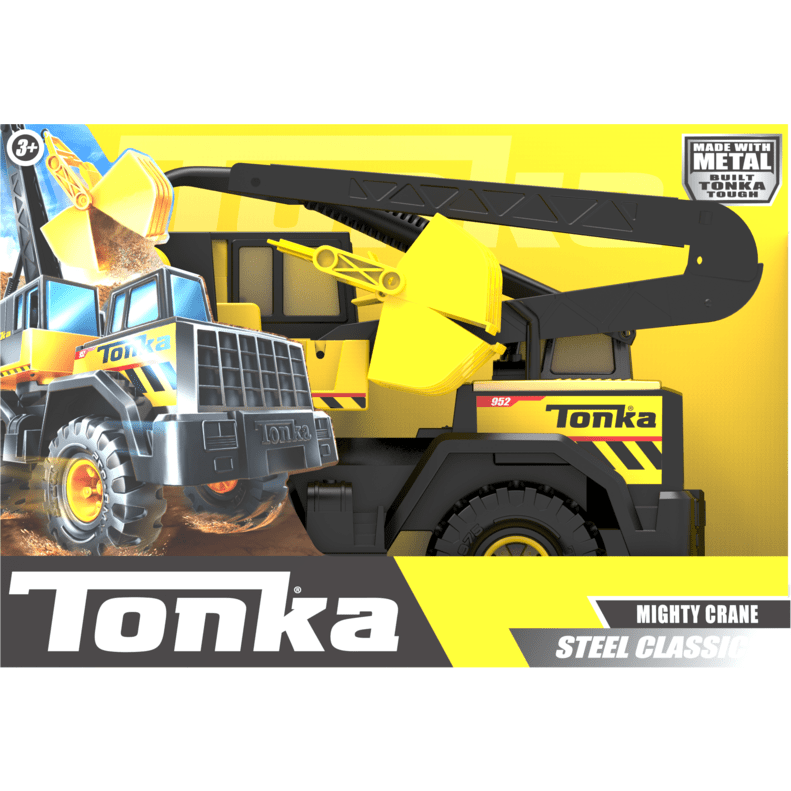 Tonka Steel Classics Crane Toy for Kids Lennie's Toys