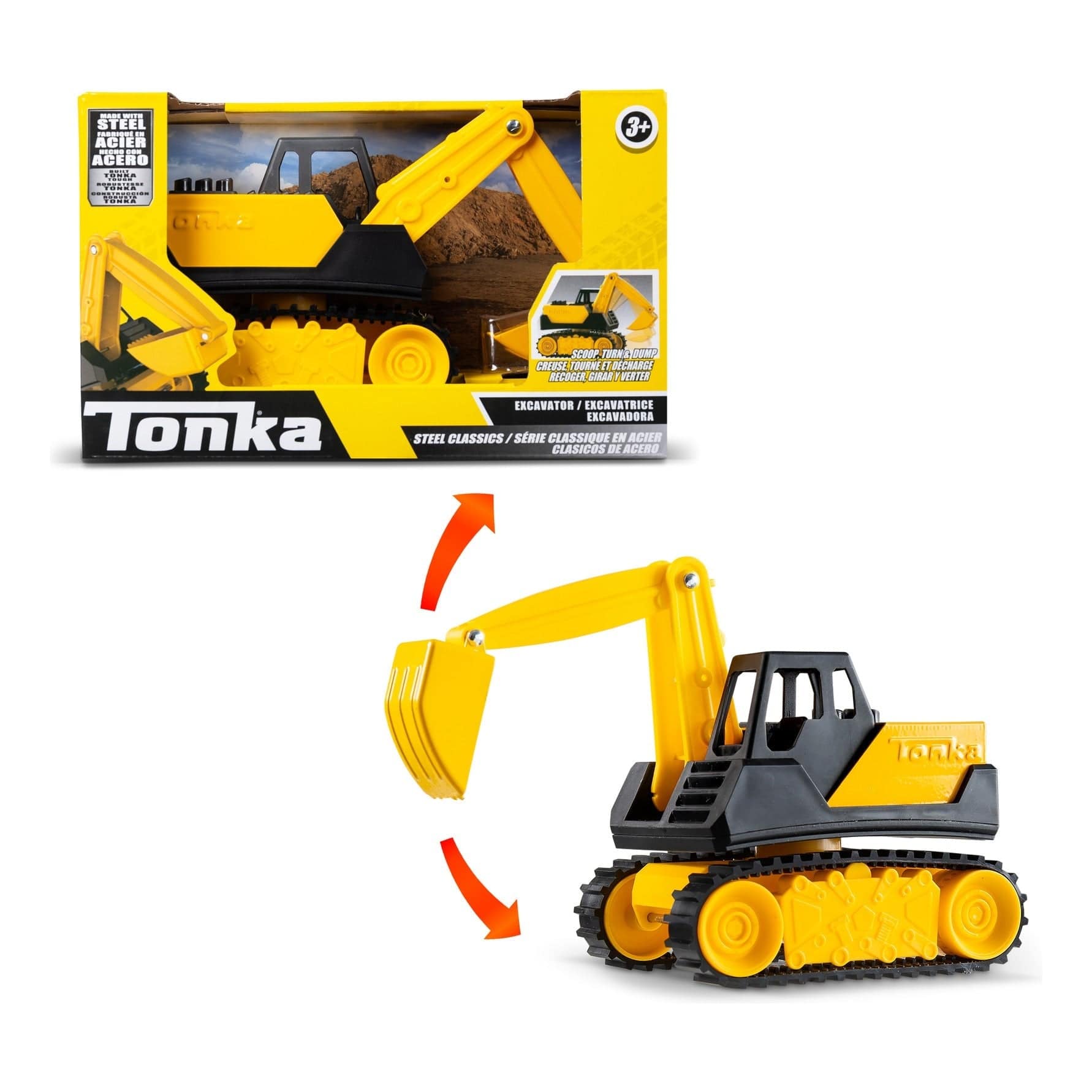 Tonka Steel Classics Giga Series Excavator