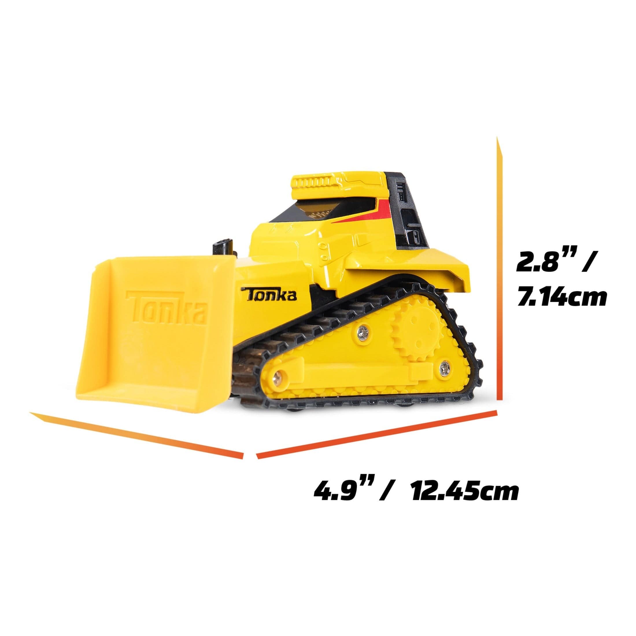 Tonka Steel Classics Titans Bulldozer