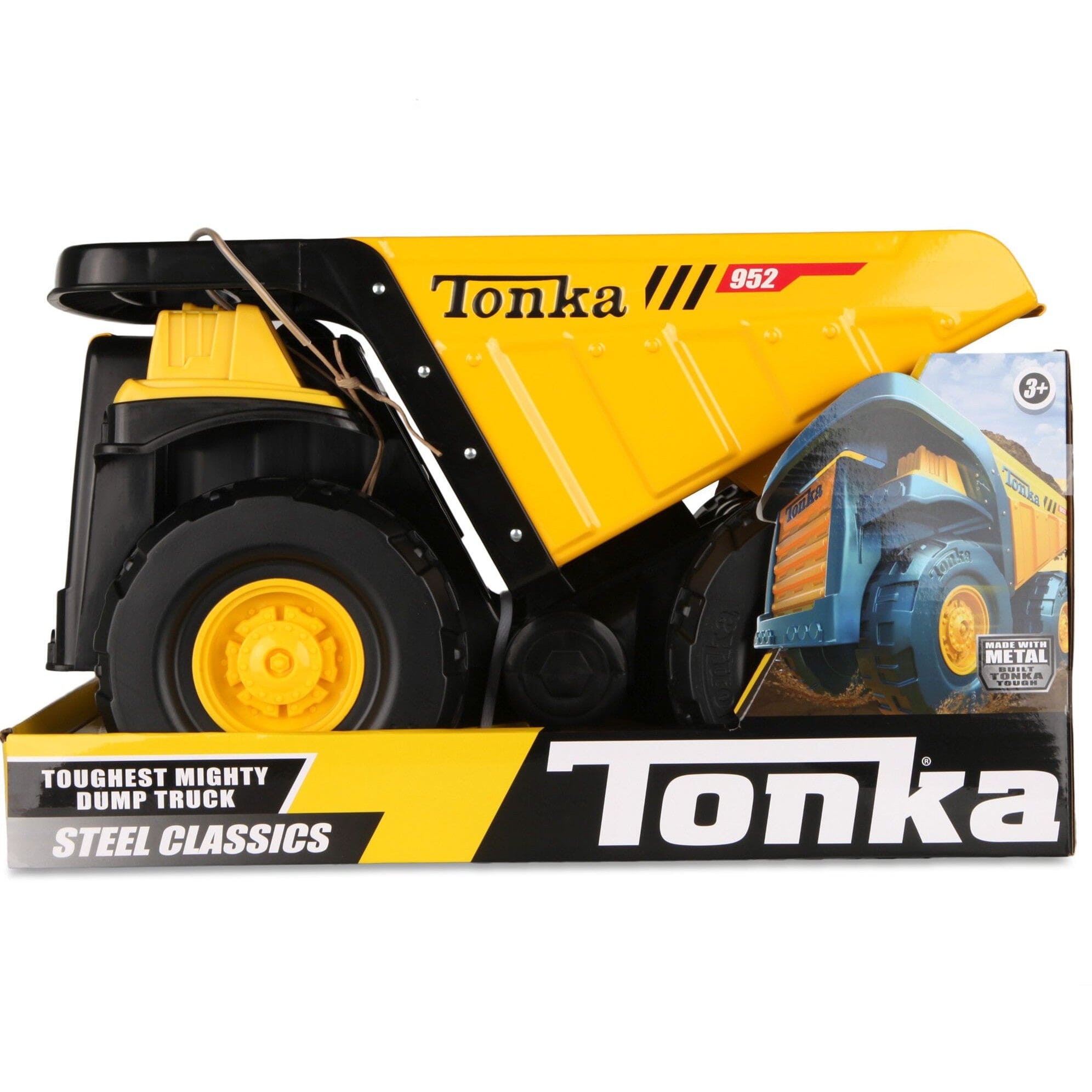 Tonka - Steel Classics Toughest Mighty Dump Truck 885561060287
