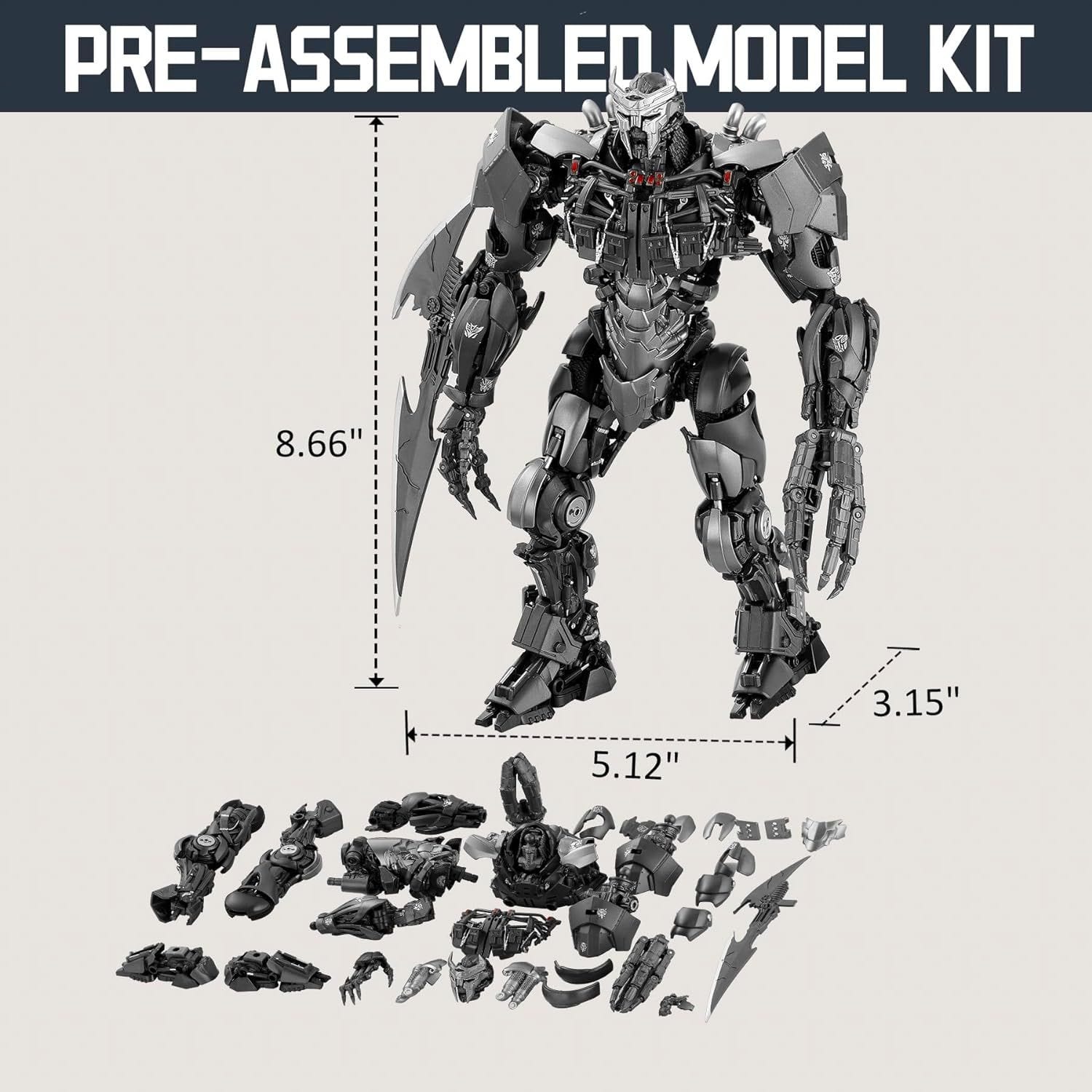 Transformers ROTB: 22cm Scourge Model Kit 4897131750036